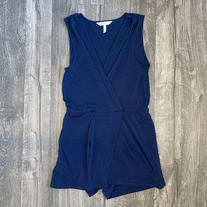 Navy blue bcbgeneration romper size medium